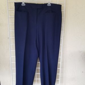 Navy Blue Ruby Rd. Capri's Size 18W  EUC